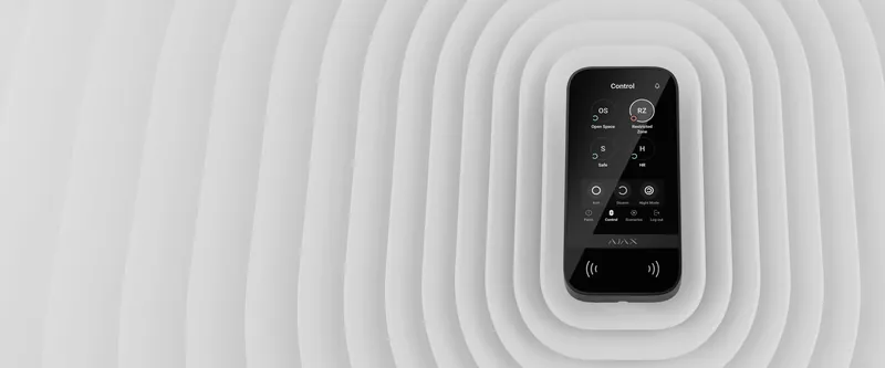 Ajax Systems Keypad Touchscreen
